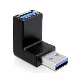 DeLOCK Cable USB 3.0 Macho a Hembra Negro