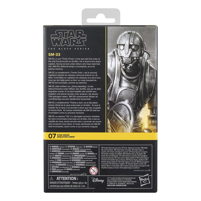 Hasbro Star Wars The Black Series Figura SM-33 15 cm
