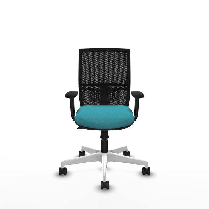 PIQUERAS Y CRESPO Silla de oficina Yunquera Turquesa y Negro PIQUERAS Y CRESPO Silla de oficina Yunquera Turquesa y Negro