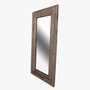 DKD Home Decor Espejo de Vestidor Teca Reciclada 120x3x220 XXL