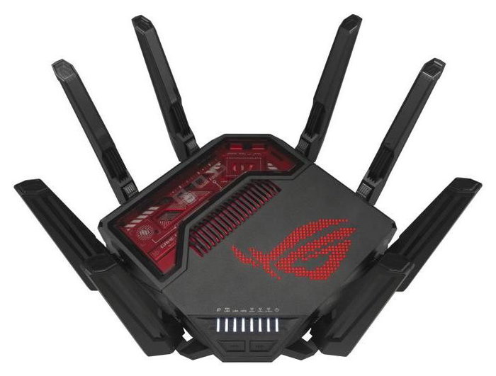 Asus GT-BE19000 Router Gaming WiFi 7 (802.11be) Tri-band, 320MHz, Puertos 10G, AiMesh, AURA RGB Asus GT-BE19000 Router Gaming WiFi 7 (802.11be) Tri-band, 320MHz, Puertos 10G, AiMesh, AURA RGB