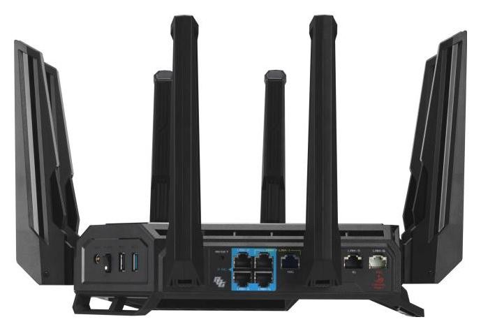 Asus GT-BE19000 Router Gaming WiFi 7 (802.11be) Tri-band, 320MHz, Puertos 10G, AiMesh, AURA RGB Asus GT-BE19000 Router Gaming WiFi 7 (802.11be) Tri-band, 320MHz, Puertos 10G, AiMesh, AURA RGB