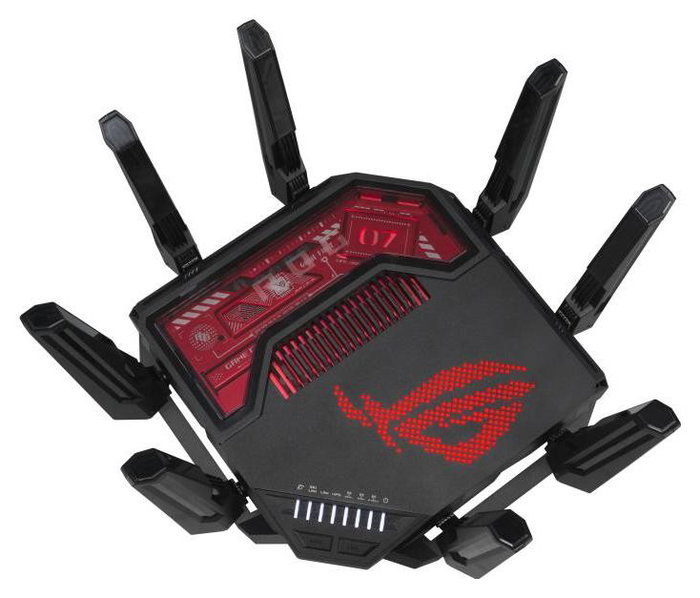 Asus GT-BE19000 Router Gaming WiFi 7 (802.11be) Tri-band, 320MHz, Puertos 10G, AiMesh, AURA RGB Asus GT-BE19000 Router Gaming WiFi 7 (802.11be) Tri-band, 320MHz, Puertos 10G, AiMesh, AURA RGB