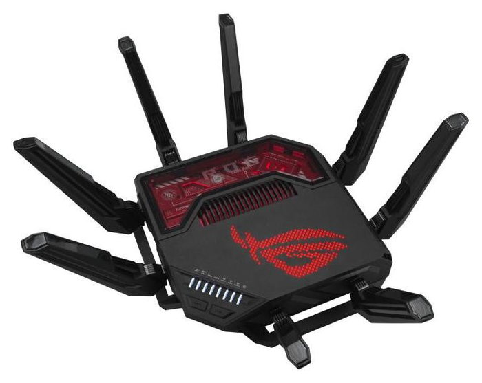Asus GT-BE19000 Router Gaming WiFi 7 (802.11be) Tri-band, 320MHz, Puertos 10G, AiMesh, AURA RGB Asus GT-BE19000 Router Gaming WiFi 7 (802.11be) Tri-band, 320MHz, Puertos 10G, AiMesh, AURA RGB