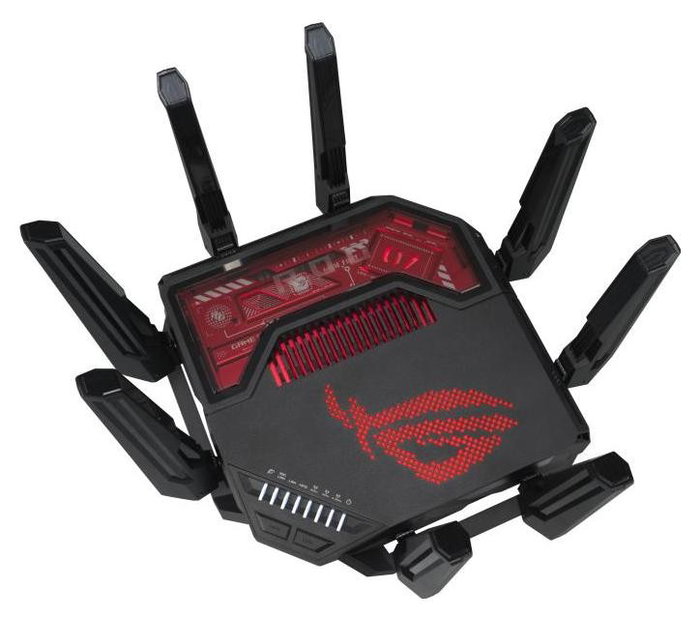 Asus GT-BE19000 Router Gaming WiFi 7 (802.11be) Tri-band, 320MHz, Puertos 10G, AiMesh, AURA RGB Asus GT-BE19000 Router Gaming WiFi 7 (802.11be) Tri-band, 320MHz, Puertos 10G, AiMesh, AURA RGB
