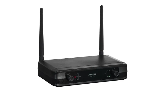 Fonestar SONAIR-2M Micrófono Inalámbrico Doble de Mano UHF