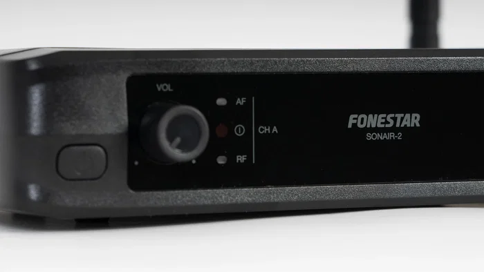 Fonestar SONAIR-2M Micrófono Inalámbrico Doble de Mano UHF