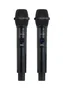 Fonestar SONAIR-2M Micrófono Inalámbrico Doble de Mano UHF