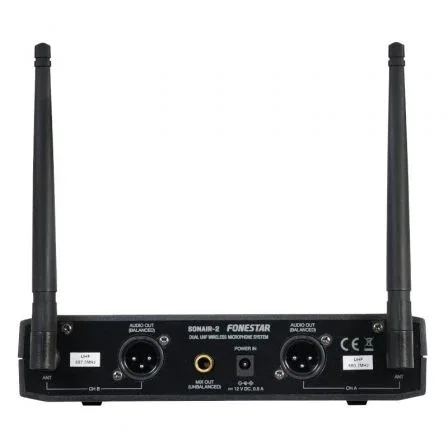 Fonestar Sonair 2M Micrófono Inalámbrico UHF