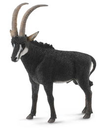 Collecta Antilope Negro Macho L 88564 Figura Animal Salvaje Réplica Educativa +3 Años