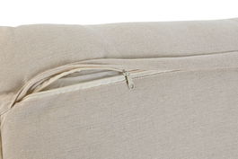 DKD Home Decor Cojin Romantico Crudo 40 x 60 cm Algodon (2 Unidades)