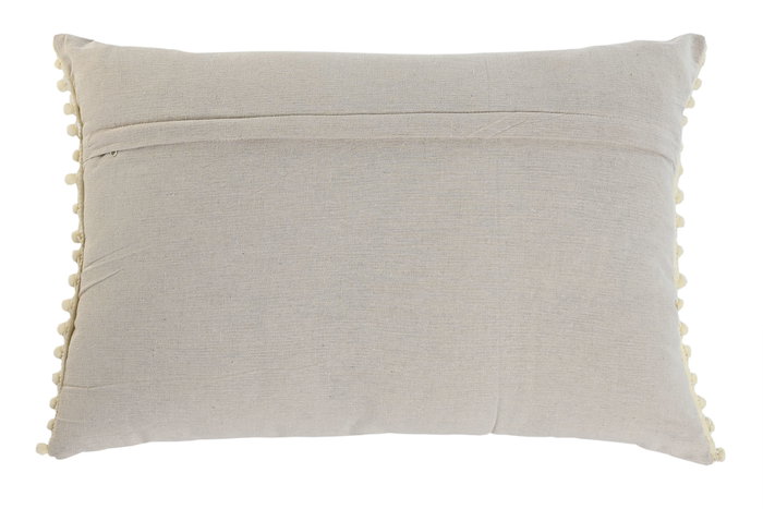 DKD Home Decor Cojin Romantico Crudo 40 x 60 cm Algodon (2 Unidades)