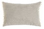 DKD Home Decor Cojín de Algodón Bordado Crudo 60x40 cm