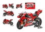 Maisto Moto de Metal Motogp 2023 Ducati Lenovo #1 Bagnai Escala 1:18