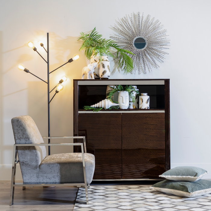 Armario Marrón 120 X 39 X 128,50 cm Armario Marrón 120 X 39 X 128,50 cm