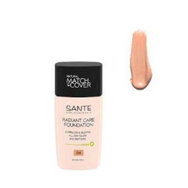 SANTE NATURKOSMETIK Maquillaje Fluido Radiant Care 04 Rose Amber 30 Ml