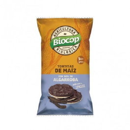 BIOCOP Tortitas de maíz con algarroba 100g BIO