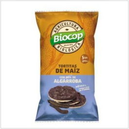 BIOCOP Tortitas de Maíz con Algarroba Bio 100gr