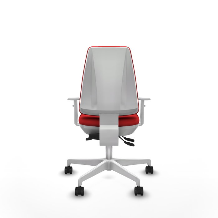 PIQUERAS Y CRESPO Silla de oficina Elche Rojo con mecanismo Asincro PIQUERAS Y CRESPO Silla de oficina Elche Rojo con mecanismo Asincro