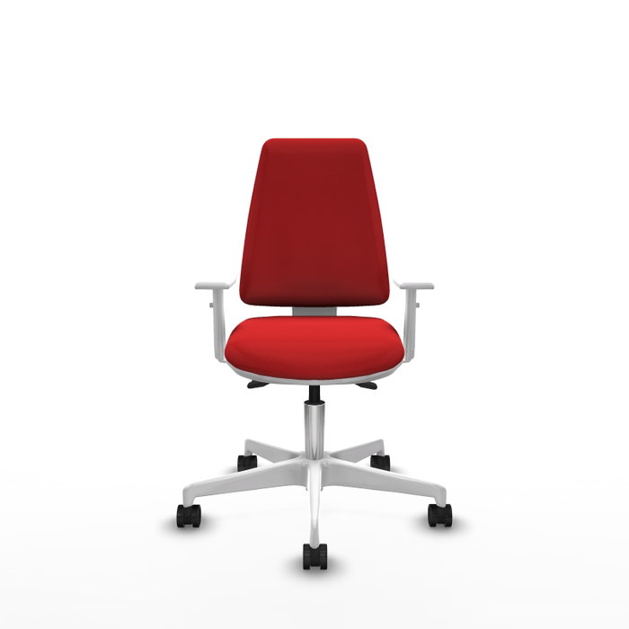 PIQUERAS Y CRESPO Silla de oficina Elche Rojo con mecanismo Asincro PIQUERAS Y CRESPO Silla de oficina Elche Rojo con mecanismo Asincro