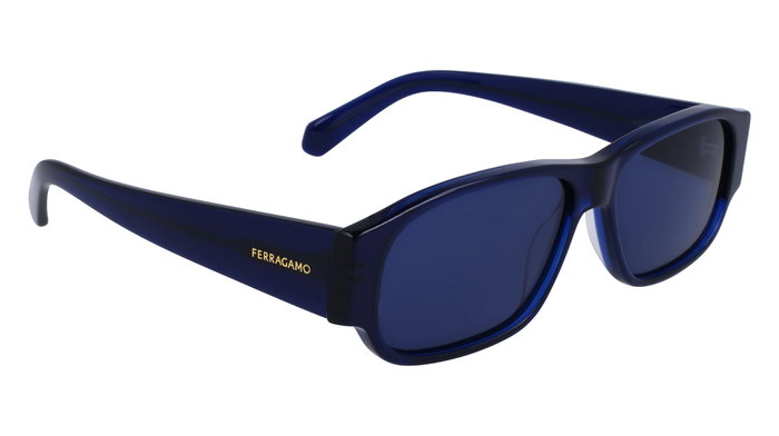 Ferragamo SF1109S-5714432 con cristales azules Ferragamo SF1109S-5714432 con cristales azules