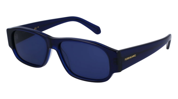 Ferragamo SF1109S-5714432 con cristales azules Ferragamo SF1109S-5714432 con cristales azules