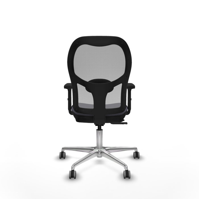 PIQUERAS Y CRESPO Silla de oficina Jorquera Gris con mecanismo Sincro/Traslack