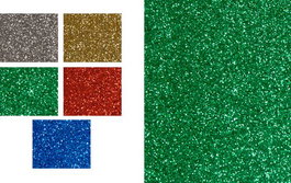 Cartulina Purpurina 50X65 Cm Fixo Kids 250G Verde Paquete De 5
