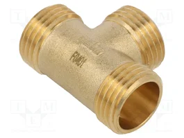 GEBO Conector en T Macho-Macho-Macho G 1/2 pulg BR