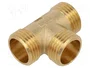 GEBO Conector en T Macho-Macho-Macho G 1/2 pulg BR