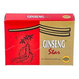 ROBIS Ginseng Rojo Star 30Cap Energizante Restaurador Físico y Psíquico