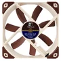 Noctua NF-S12A ULN Ventilador para Caja de PC 12 cm, Silencioso (Ultra-Low-Noise), 600-800 RPM, 6.7-8.6 dB, Flujo de Aire 74.3 m³/h, Color Beige/Marrón