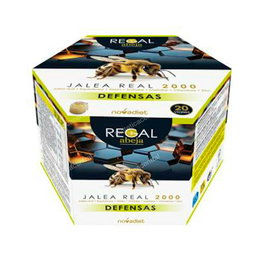 Novadiet Regal Abeja Defensas Jalea Real 2000 20Viales con Equinácea, Zinc, Vitaminas D y B6 para el Sistema Inmunitario