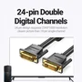 Vention Cable DVI DVI-D Macho a DVI-D Macho 1.5 Metros Negro