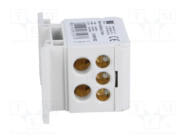 PAWBOL Bloque de distribución 160A 600V Gris PAWBOL Bloque de distribución 160A 600V Gris