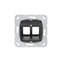 GIRA 560100 Conector modular 1 de 2 alojamientos con anillo de transporte GIRA 560100 Conector modular 1 de 2 alojamientos con anillo de transporte