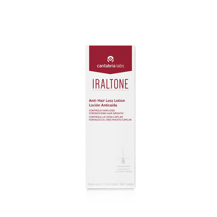 Iraltone Loción Anticaída 100 ml Triple Acción para Restaurar el Crecimiento y Reducir la Caída del Cabello
