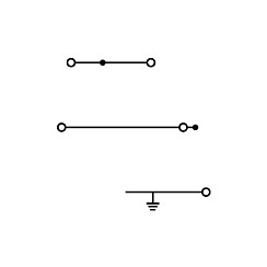 WAGO 2003-7646 Clema de conexión para pisos de instalación N/L/PE, gris WAGO 2003-7646 Clema de conexión para pisos de instalación N/L/PE, gris