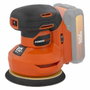 Dual Power Lijadora excéntrica inalámbrica 20V Ø125