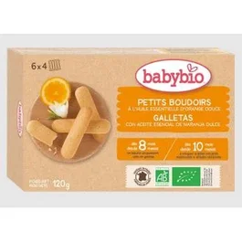 BABYBIO Galletas Dentición 8 Meses 120gr Bio