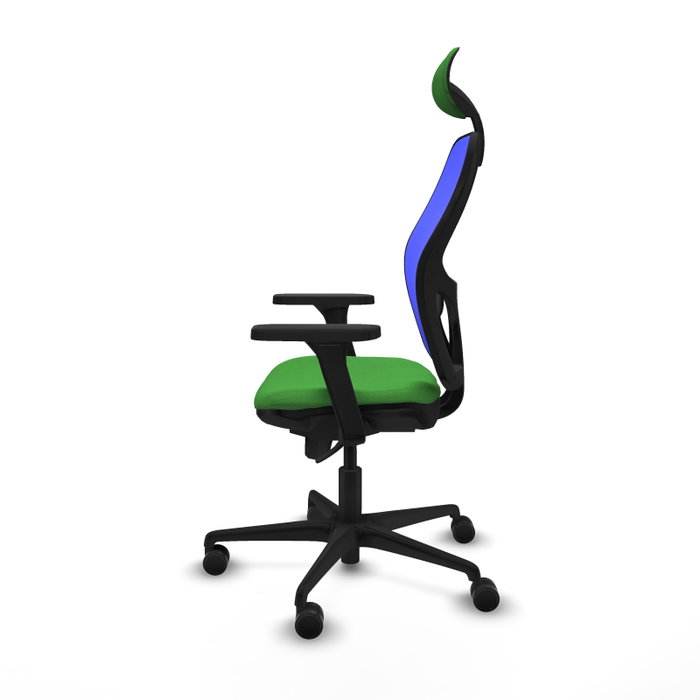 PIQUERAS Y CRESPO Silla de oficina Jorquera Verde y Azul