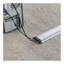 ROLINE Canaleta Organizadora de Cables 19.08.3107 para Suelo, Aluminio, Negro/Plata