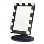 Perfect Beauty Espejo de Maquillaje con 12 Luces LED y Sensor Táctil Black