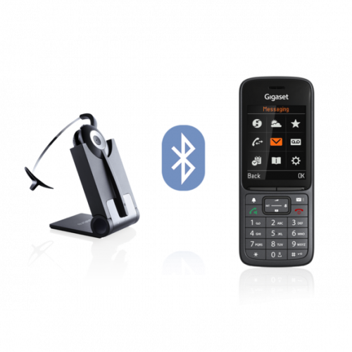 Gigaset SL800H PRO Teléfono DECT/Analógico con Identificador de Llamadas, S30852-H2975-R102, Color Antracita