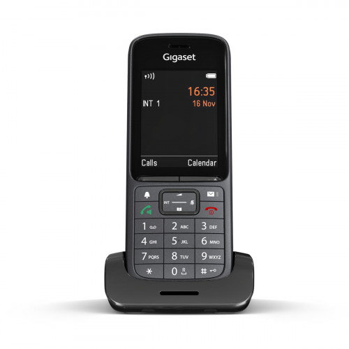 Gigaset SL800H PRO Teléfono DECT/Analógico con Identificador de Llamadas, S30852-H2975-R102, Color Antracita