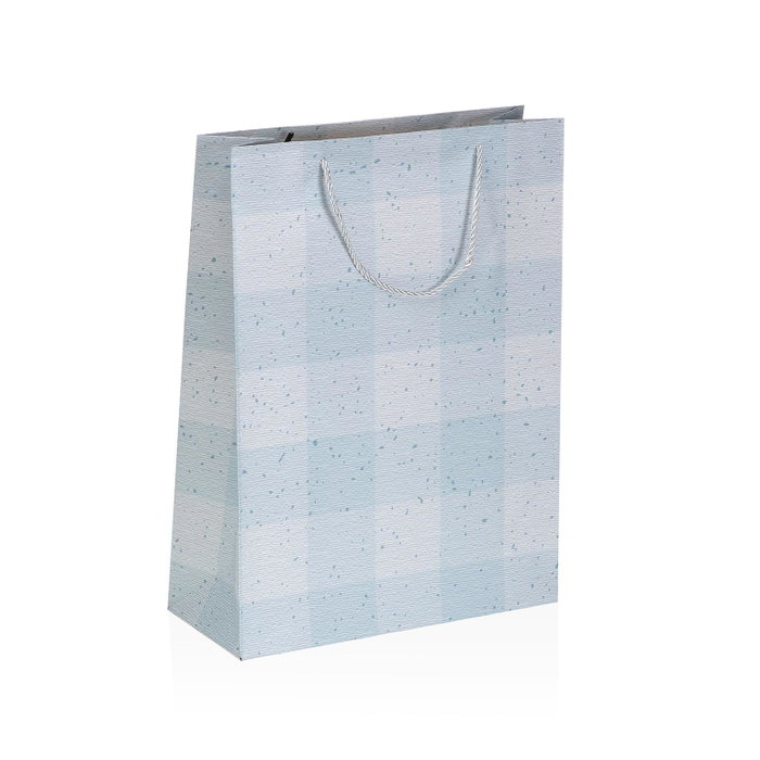 Versa Bolsa Surtida Grande Cuadros Papel 30 x 40 cm (12 Unidades)