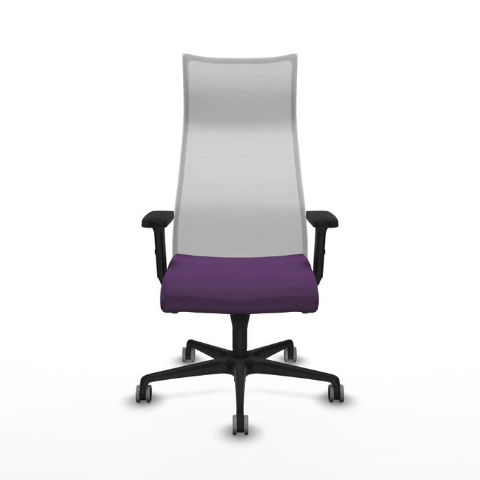 PIQUERAS Y CRESPO Sillón Albacete con Mecanismo Sincro, Morado y Blanco PIQUERAS Y CRESPO Sillón Albacete con Mecanismo Sincro, Morado y Blanco