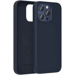 Vention Funda de Silicona Líquida con MagSafe KU-DL0-40 Compatible con iPhone 13 Pro Max, Carga Inalámbrica, Protección Antiimpactos, Color Azul