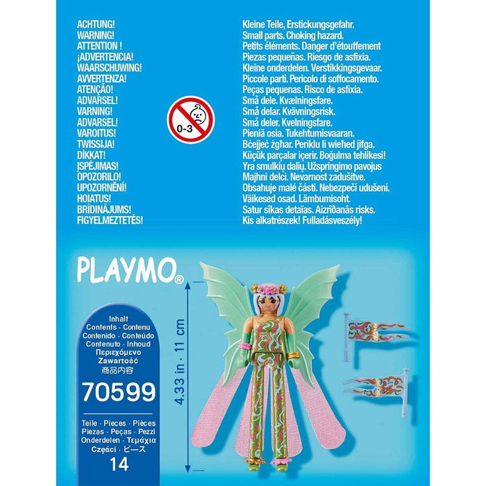 Playmobil Hada Con Zancos 70599 Figura con Velado Mágico para Espectáculos y Ferias