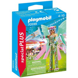 Playmobil Hada Con Zancos 70599 Figura con Velado Mágico para Espectáculos y Ferias
